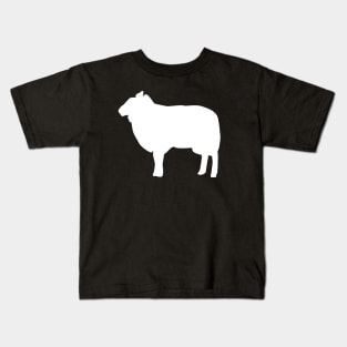 Sheep Silhouette Kids T-Shirt